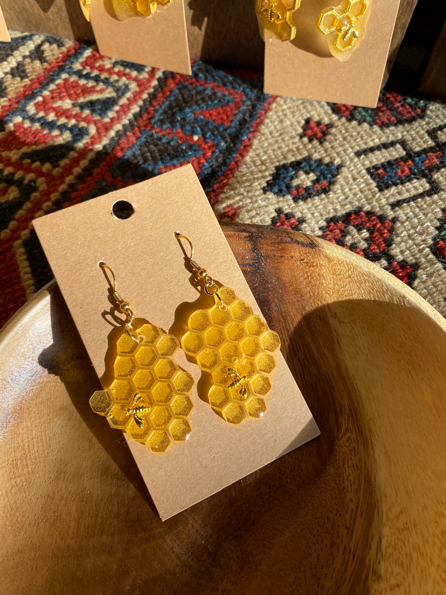 Honeycomb Earrings