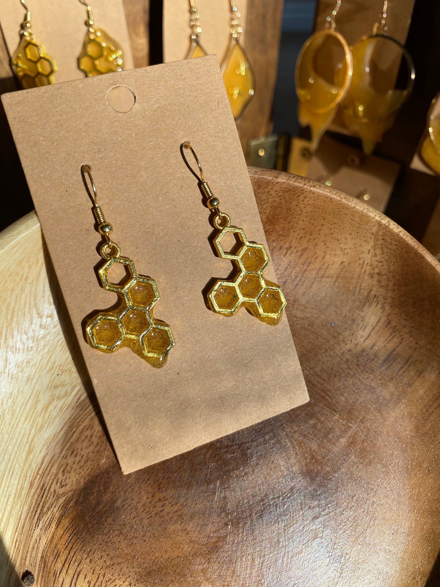 Honeycomb Earrings